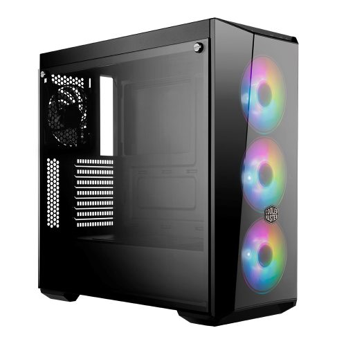 Gabinete Cooler Master Masterbox Lite 5 ARGB, Cristal Templado, 3 Ventiladores RGB, ATX, USB 3.0, MCW-L5S3-KGNN-05