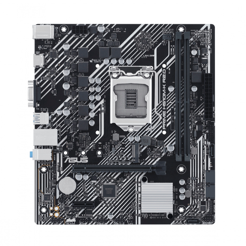Tarjeta Madre ASUS PRIME H510M-K R2.0, Micro-ATX, Socket LGA1200, Intel H470, HDMI, Up To 64GB DDR4, PRIME H510M-K R2.0