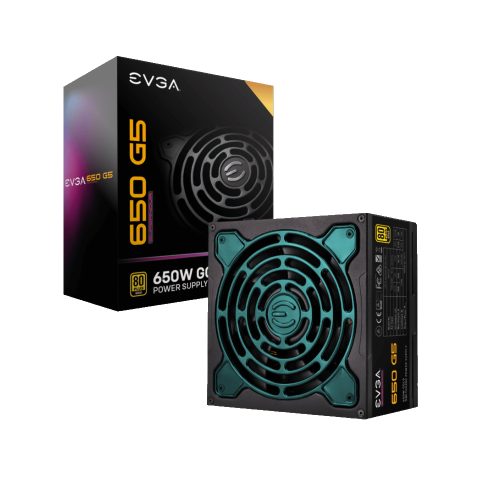 Fuente de poder 650 G5 SUPERNOVA EVGA, Certificación 80+ GOLD, Full Modular, 220-G5-0650-X1