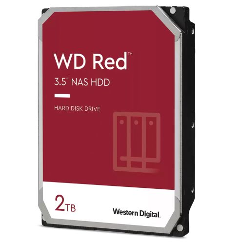 Disco Duro Interno 2TB 3.5" SATA3 5400RPM, 256MB Cache/ Nuevo WD RED - WD20EFAX