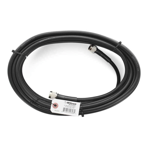 WILSONPRO, WEBOOST 952-360 Jumper Coaxial con Cable Wilson-400 | Conector N Macho en los extremos | 18.28 metros de longitud.