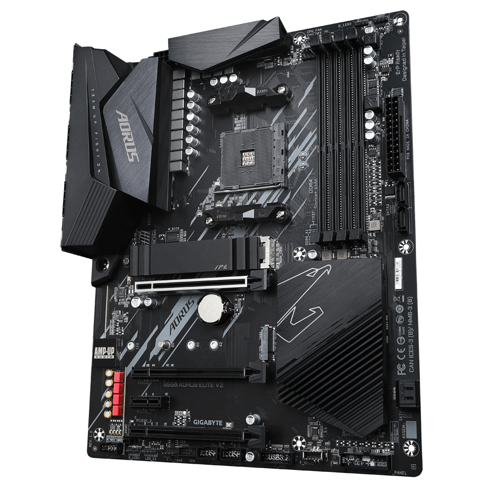 Tarjeta Madre Gigabyte B550 AORUS ELITE V2, Socket AM4, AMD B550, ATX, DDR4, AMD Ryzen 5000/ - Image 4