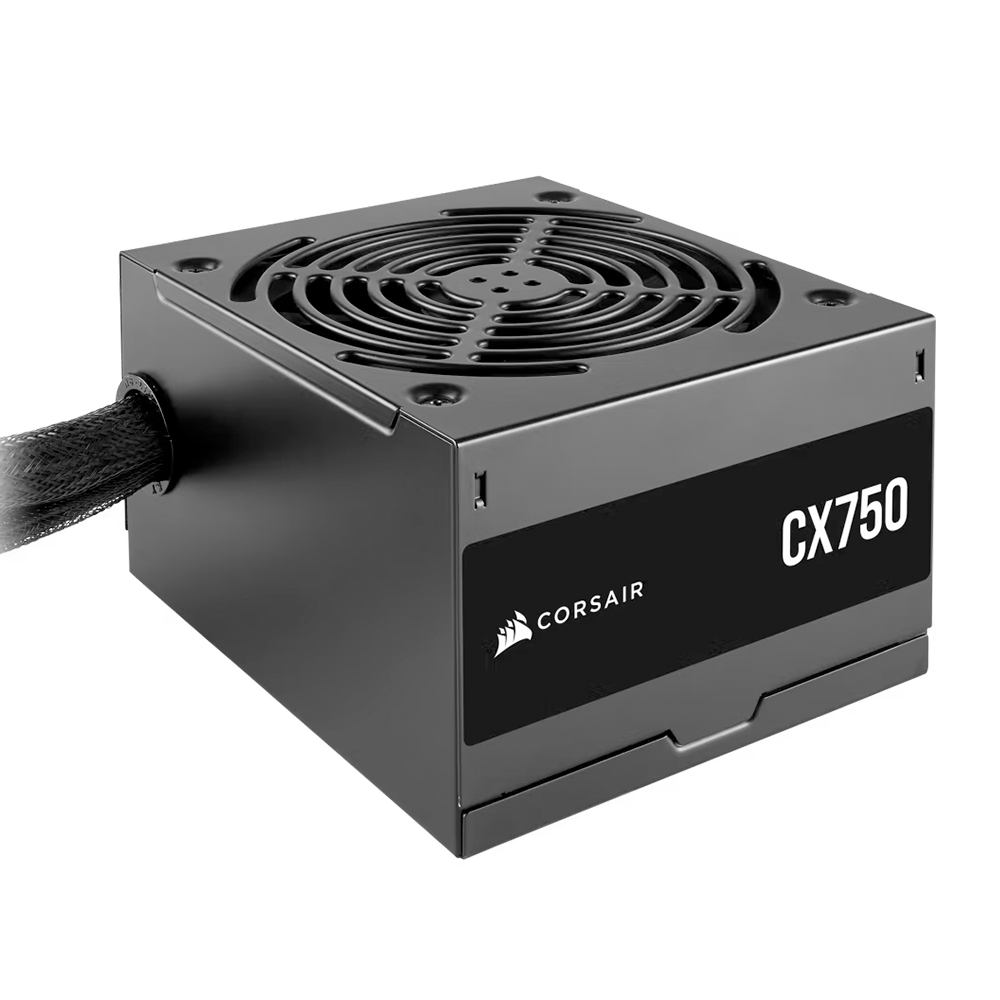 Fuente de Poder Corsair CX750 80+ Bronze, ATX, 120mm, 750W, CP-9020279-NA, PROMO CORSAIR