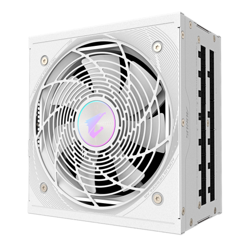 Fuente de Poder AORUS ELITE P1000W 80+ Platinum, Modular, 24-pin, ATX, 120mm, 1000W, GP-AE1000PM PG5 ICE