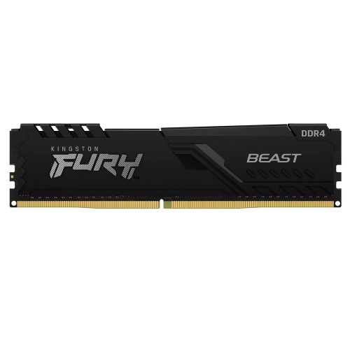 Memoria RAM DDR4 4GB 2666MHz Kingston Fury Beast 1 Modulo Negro KF426C16BB/4/ /MAX. 1 X CLIENTE