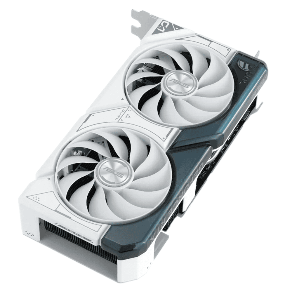 Tarjeta de Video RTX 4060 ASUS DUAL WHITE, 8GB GDDR6 OC, DUAL-RTX4060-O8G-WHITE/ - Image 3