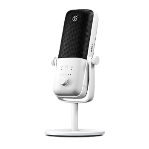 Micrófono Elgato Wave 3, Alámbrico, USB, Blanco, 10MAB9911