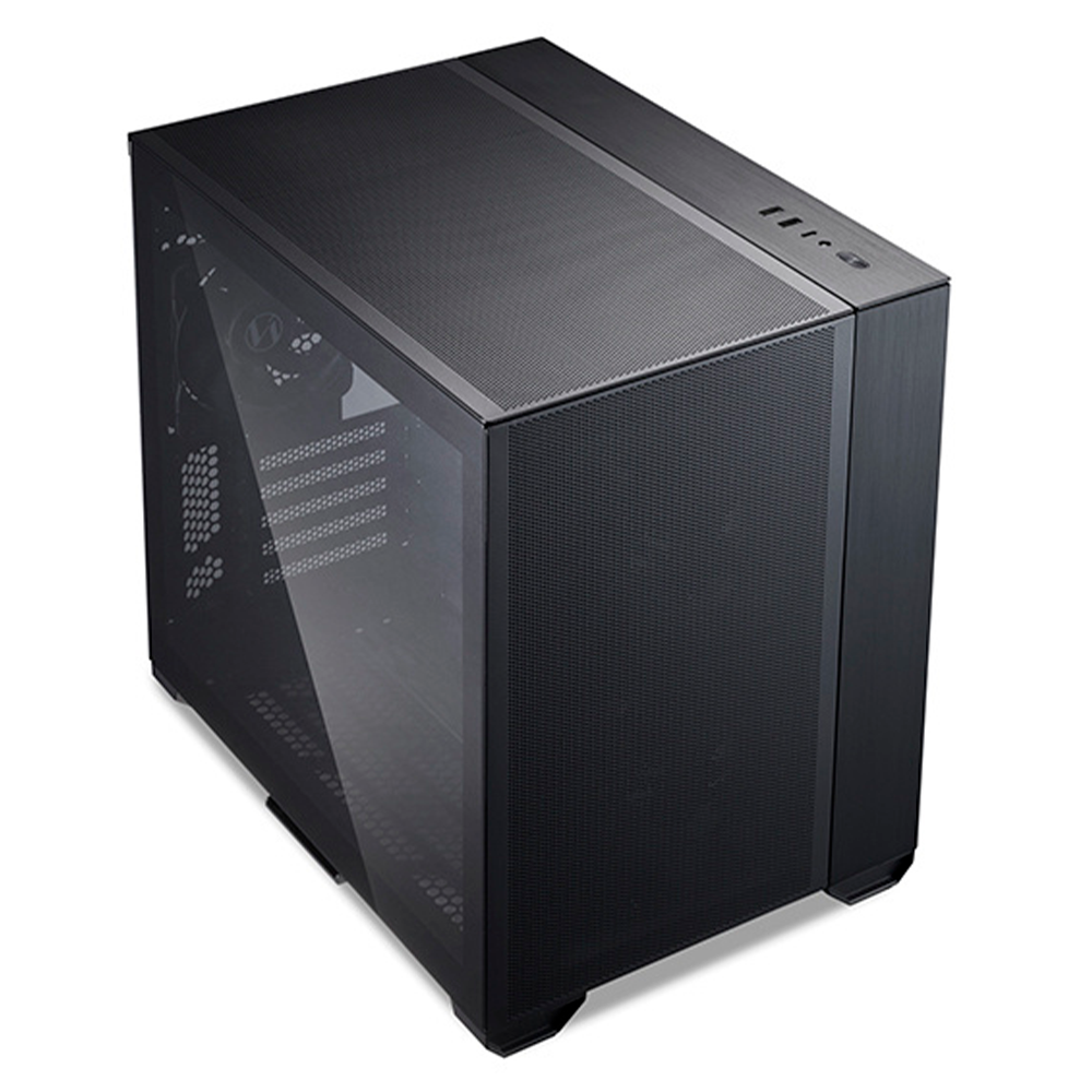 Gabinete Lian Li O11 Air Mini, E-ATX/ATX/Micro-ATX/Mini ITX, Cristal Templado, USB 3.0, Sin Fuente, Negro, O11AMX - Image 2