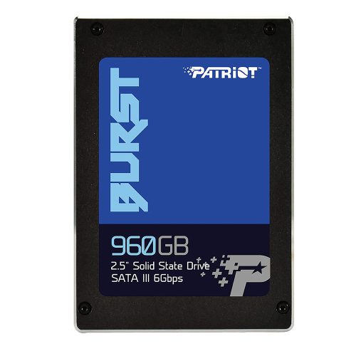 Unidad de Estado Solido Patriot Burst 960GB SATA 3, Laptop o PC, PBU960GS25SSDR /MAX. 1 X CLIENTE