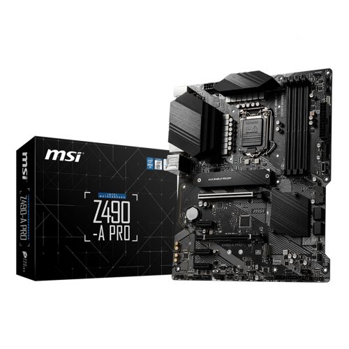 Tarjeta Madre MSI Z490-A PRO, Socket LGA1200, Intel Z490, ATX, DDR4, Intel Core 10th Generación