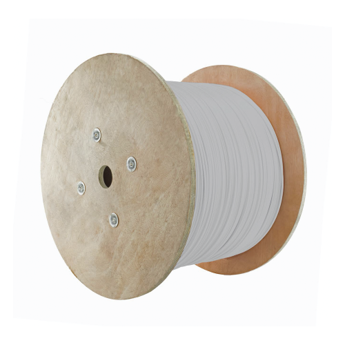 SIEMON 9A6M4-A5-02 Bobina de Cable Blindado F/UTP de 4 Pares, Z-MAX, Cat6A, Soporte de Aplicaciones 10GBase-T, CM, Color Blanco, 305m