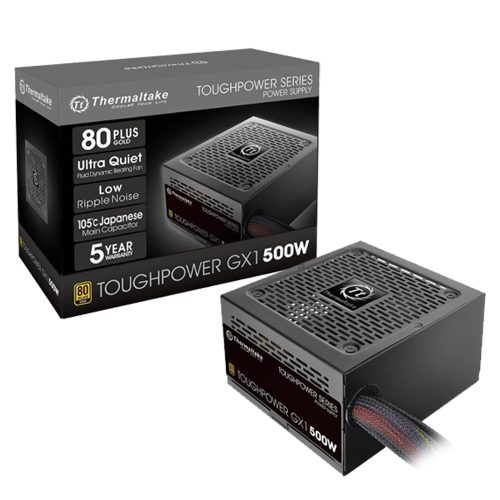Fuente de poder Thermaltake Toughpower GX1 500W 80+ Gold, PS-TPD-0500NNFAGU-1