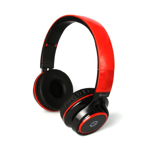 Headset Estereo Getttech GH-3100 Rojo, 3.5mmx1, GH-3100R