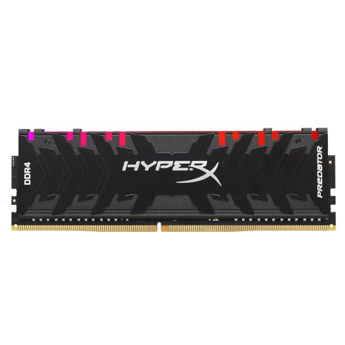 Memoria RAM DDR4 8GB 3000MHz Kingston HyperX Predator RGB 1 Modulo Negro, HX430C15PB3A/8 /MAX. 1 X CLIENTE