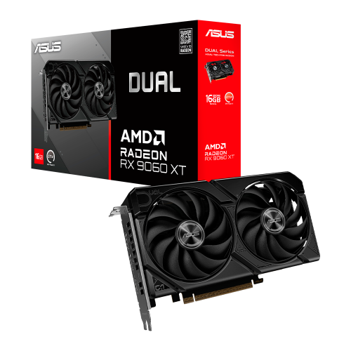 Tarjeta de Video ASUS Dual Radeon RX 9060 XT, 16GB, 128-bit GDDR6, PCI Express 5.0, DUAL-RX9060XT-16G, ABF