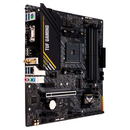 Tarjeta Madre Asus TUF GAMING A520M-PLUS WIFI, AM4, AMD RYZEN 3000 SERIES, Wifi AC, Micro-ATX