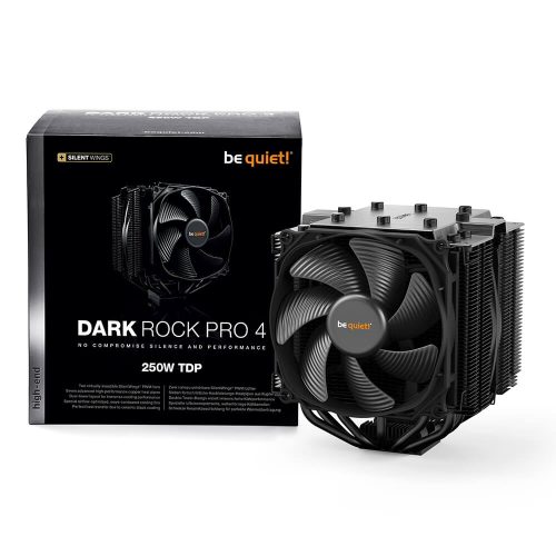 Disipador para CPU Disipador y Ventilador para Procesador Be Quiet! Dark Rock Pro 4 - 120mm X2 Intel y AMD - BK022