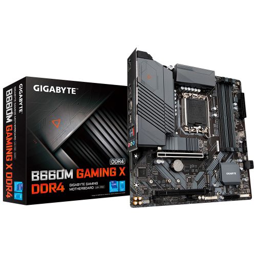 Tarjeta Madre Gigabyte B660M GAMING X DDR4, Socket LGA1700 Intel B660 Micro ATX, DDR4, Intel Core 12th Generación