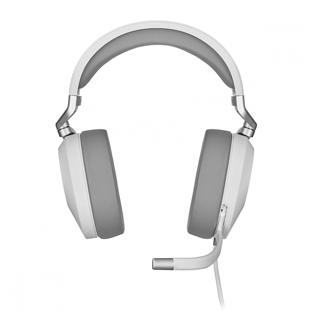 Diadema Gamer Corsair HS65 SURROUND 7.1, Alámbric, 1.8 Metros, 3.5mm/USB, Blanco, CA-9011271-NA - Image 2