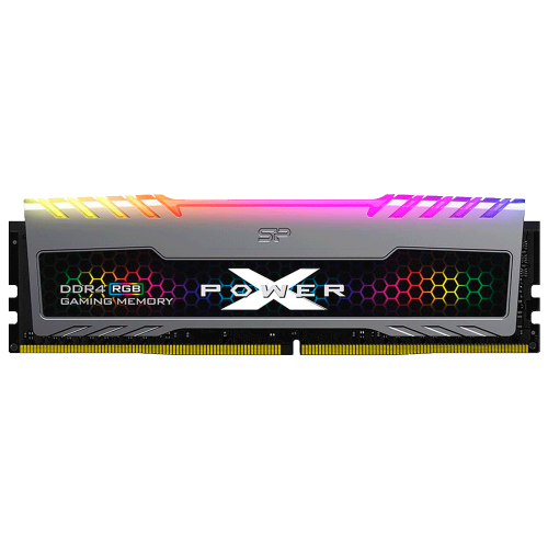 Memoria RAM DDR4 16GB 3200MHz Silicon Power Turbine RGB 1 Modulo SP016GXLZU320BSB /MAX. 1 X CLIENTE