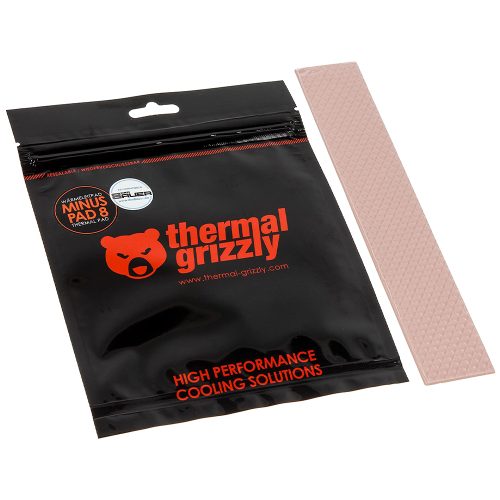 Almohadilla térmica, Thermal Grizzly Minus Pad 8, 120x20x1.5, Espesor de 1.5mm