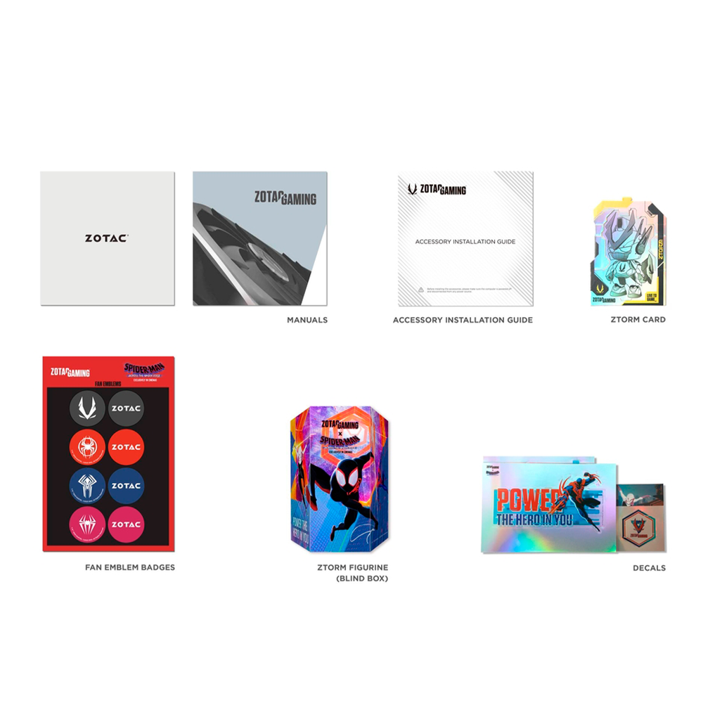 Tarjeta de Video ZOTAC RTX 4060 8GB OC Spider-Man: Across the Spider-Verse, 128-bit, GDDR6, PCI Express 4.0, ZT-D40600P-10SMP / - Image 6
