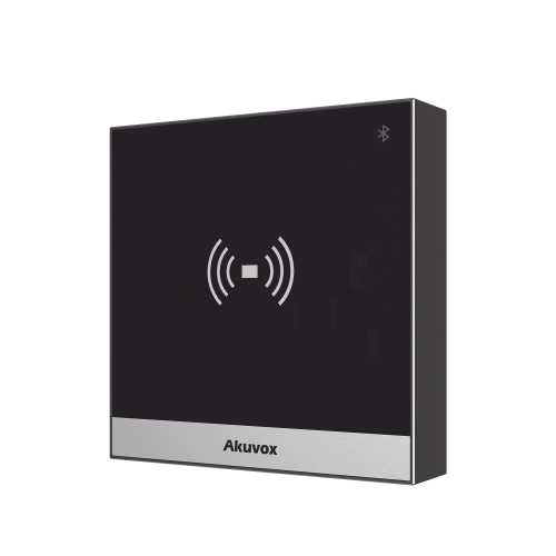 AKUVOX A03S Terminal de Control de Acceso Inteligente, Administración 100% en la Nube, Interfaz WEB, POE, Lector Prox 125 kHz, MIFARE 13.56MHz, NFC, Bluetooth, APP Smart Plus, Control de 1 Puerta, IP65, IK07