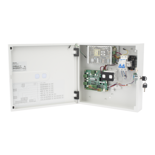 AKUVOX A094S Controlador de Acceso para 4 puertas, Administrable 100 % en la Nube, Compatible con Teclado Wiegand de Terceros, PIN para visitas desde la APP, Capacidad de batería de respaldo, Función de Anti-Passback, 50,000 Tarjetas