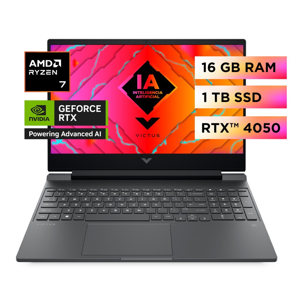 Laptop HP Gaming Victus 15-Fb2019la | Potencia De Escritorio, Libertad Portátil
