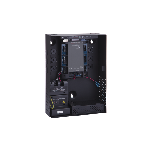 ROSSLARE SECURITY PRODUCTS AC-225IP-BU Controlador de Acceso para 2 lectoras, Expandible a 2 Lectores Adicionales, 30,000 Tarjetas, Incluye Gabinete y Fuente de Alimentación, Nueva Generación!
