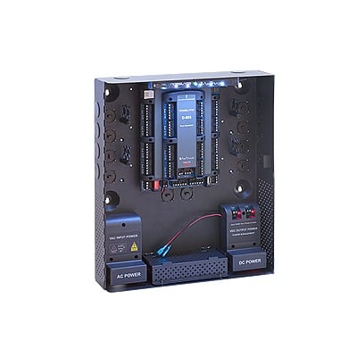 ROSSLARE SECURITY PRODUCTS AC-825IP Controlador de acceso para 4 lectoras, Expandible a 56 Lectoras, Compatible con Sistema de Elevadores, 100,000 Usuarios