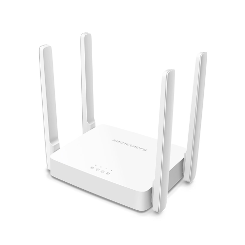 Mercusys AC10 Router inalámbrico AC1200, 2 Puertos LAN 10/100, 1 Puerto WAN 10/100, 4 antenas externas de 5 dBi