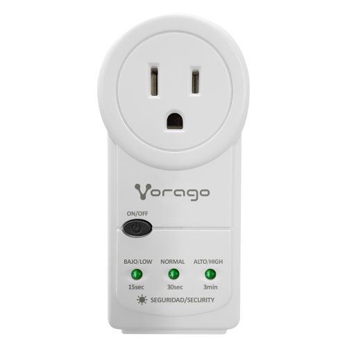 PROTECTOR DE VOLTAJE VORAGO AVR-300 RJ45/RJ11 PORTATIL – 1800W, ELECTRODOMÉSTICOS, BLANCO