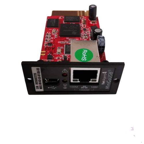 Tarjeta De Monitoreo Remoto SNMP PLUS Compatible Para Toda La Familia ALPHA De 1-3KVA –