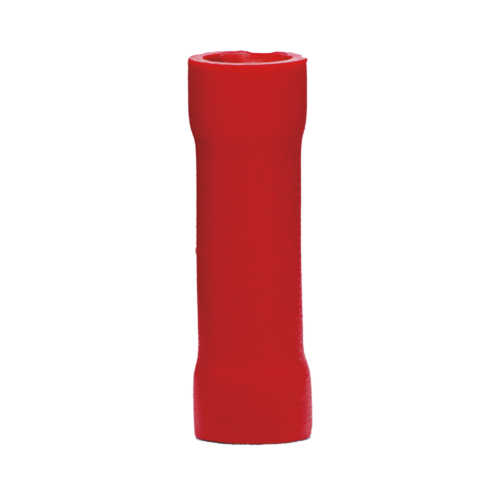 EPCOM POWERLINE AE-055-90 Conector a tope aislado, 22 – 16 AWG, Rojo, Paquete de 25 piezas