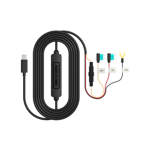 HIKVISION AE-DF7351 Adaptador para Alimentar Dahscam Directo de la Bateria del Automovil, Compatible con AE-DC2018-K2, AE-DC4328-K5, AE-DC2018-D1