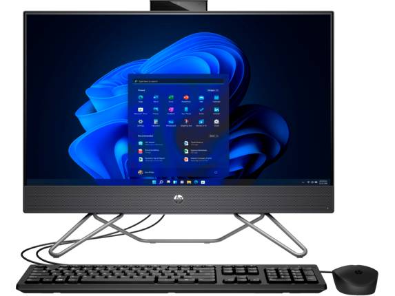 Computadora De Escritorio All In One HP 240 G9 23.8 (9P7K7LA#ABM) – Intel Core I3-1215U, SSD De 256 GB, Memoria 8 GB De RAM, Windows 11 Home 64bit