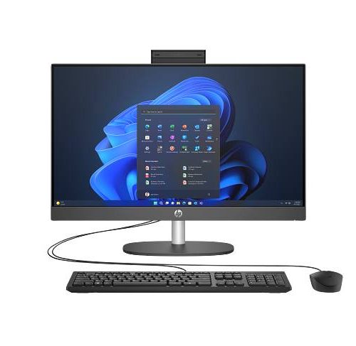 All In One HP 240 G10 23.8 Pulgadas (9E3B7LA#ABM) Procesador Intel Core I3-N300 – SSD De 512 GB, Memoria 8 GB De RAM, Windows 11 Home 64bit