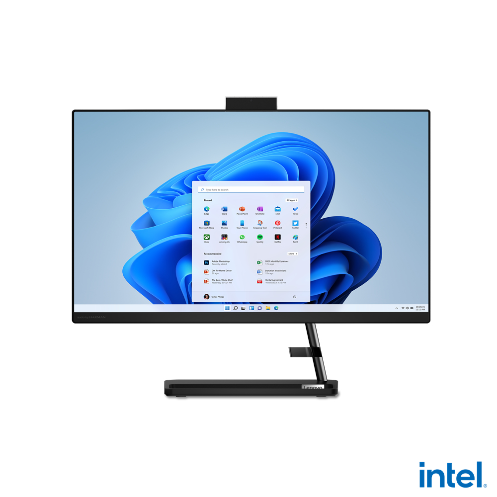 IdeaCentre AIO 3 24IAP7 – Intel® Core I5-1235U, Ram 12 GB, Windows 11 Home, 256GB SSD + 1TB HDD, Pantalla 23.8 Pulgadas.