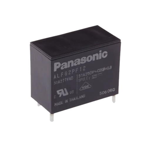 SYSCOM PARTS ALFG2PF12 Relevador de 4 pines para tarjetas impresas Through-Hole de 12 Vcc, 31 Amp.