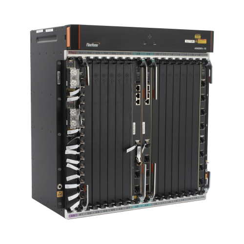 FIBERHOME AN6000-15 OLT Carrier Class Modular GPON, 14 Ranuras de Servicio, Incluye 1 Tarjeta de Servicio, Doble fuente -48Vcc, 11 UR, Gestión por UNM2000, CLI, Incluye Instalación de software UNM2000, (Interoperabilidad con ONU´s de Terceros sin Costo)