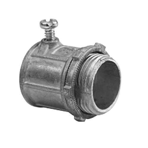 ANCLO ANC-CCL100 Conector de 1″ para Tubo Pared Delgada con Tornillos Opresores.