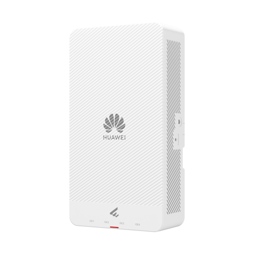 HUAWEI AP265E Punto de Acceso Wi-Fi 6, 2.975 Gbps, MU-MIMO 2×2:2, 1 Puerto 10/100/1000 Mbps (PoE In), 4 Puertos 10/100/1000 Mbps LAN, Smart Antenna 20% más cobertura, Instalación en pared, Seguridad WPA3, Administración en nube