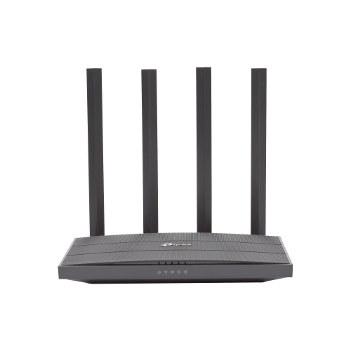 TP-LINK ARCHERC6 Router inalámbrico WiFi 5 AC 1200 Mbps, Doble Banda MU-MIMO 2×2, 1 Puerto WAN 10/100/1000 Mbps, 4 Puertos LAN 10/100/1000 Mbps, Compatuble con Tecnología OneMesh, Soporta AgiNet