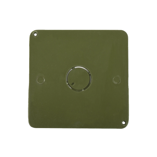 AMANCO-WAVIN ATUP-12T Tapa para Caja Cuadrada de 1/2″ para instalaciones con tubería PVC Conduit pesado.