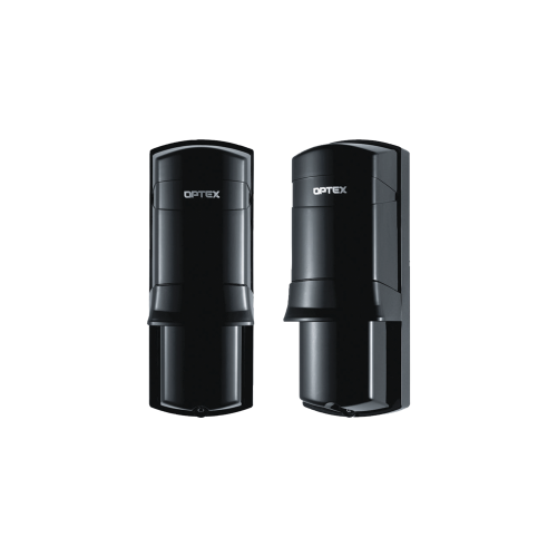 OPTEX AX-330PLUS Barrera fotoelectrica de 100 metros con la mejor tecnologia de deteccion de patrones para reducir falsas alarmas, Alámbrico, 2 rayos, compatible con cualquier panel de alarma
