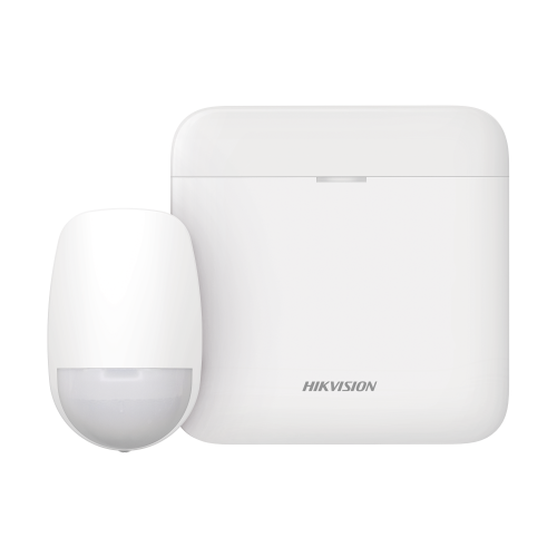 HIKVISION AXPRO-KIT-PIR (AX PRO) KIT de Alarma AX PRO, Incluye: 1 Hub con batería de respaldo, 1 Sensor PIR, Wi-Fi, Compatible con Hik-Connect P2P