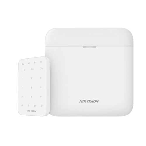 HIKVISION AXPRO-KIT-TECLADO (AX PRO) KIT de Alarma AX PRO, Incluye: 1 Hub con batería de respaldo, 1 Teclado, Wi-Fi, Compatible con Hik-Connect P2P