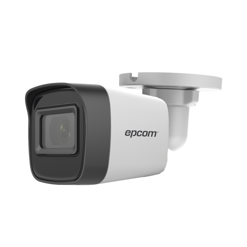 EPCOM PROFESSIONAL B50-TURBO-G2 Bala TURBOHD 5 Megapixel, Lente 2.8 mm, 4 Tecnologías (TVI, AHD, CVI, CVBS), 30 mts SMART IR EXIR, Exterior IP67, dWDR, Metal