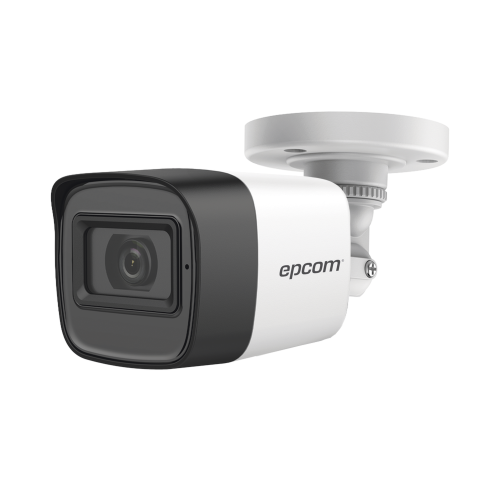 EPCOM PROFESSIONAL B50-TURBO-G2/A AUDIO POR COAXITRON, Bala TURBOHD 5 Megapixel, Gran Angular 85.5°, Lente 2.8 mm, 30 mts IR EXIR, Exterior IP67, 4 Tecnologías, dWDR